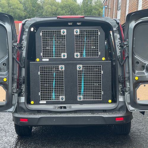 Dog Kennels for Sale UK Dog Van Kit | Toyota Proace City | 2020-Present | Double stack | DT VS1