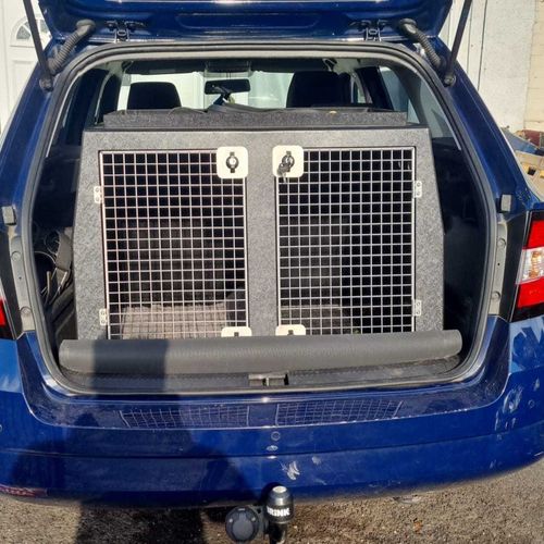 Foldable Dog Crate Supplier Skoda Fabia | 2014 - 2020 | Dog Travel Crate | DT 19
