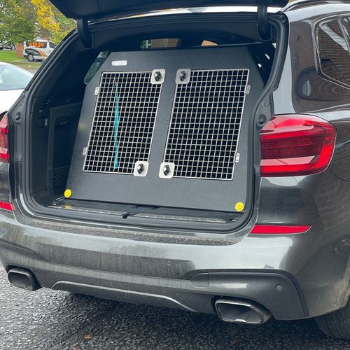 Metal Dog Kennel Manufacturer BMW X3 | 2018-Present | Dog Travel Crate | The DT 13