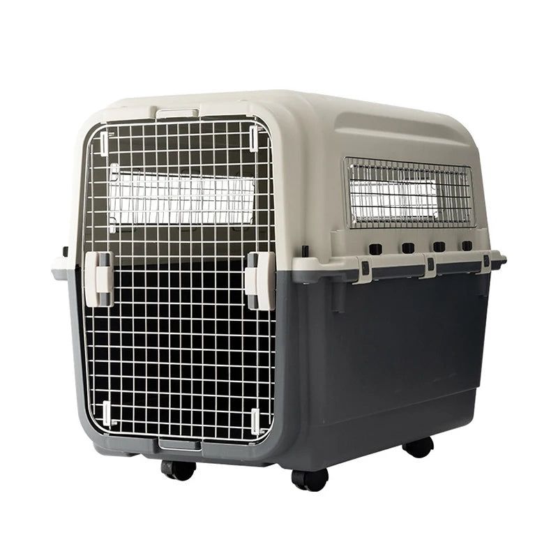 Pet Consignment box High Quality Portable Pet Transport Airline Approved Plastic Cat Carrier for Dogs