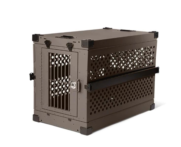 Collapsible Dog Crate Aluminum Dog Cage Folding Dog Cage Transport Cage