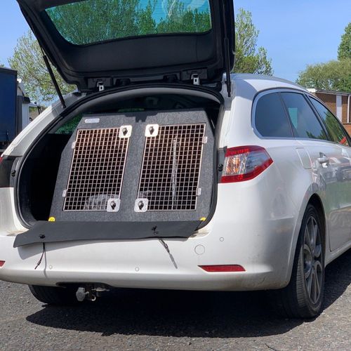 Low MOQ and Customized Dog Portable Metal Cage Kennels Manufacturer Peugeot 508 SW Estate | 2014-2018 | Dog Travel Crate | The DT 4