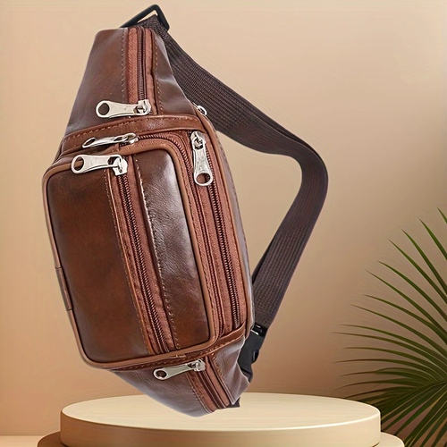 🔥HOT SALE - 49% OFF🔥Men's Leather Waist Bag