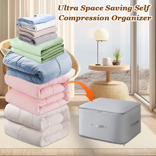 🔥Ultra Space Saving Self Compression Organizer buy🔥 1 get 2 free(3pcs)