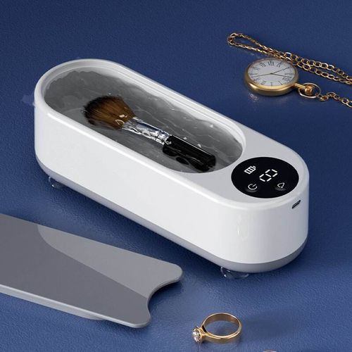 Máquina de limpeza de joias, limpador de óculos portátil, ferramenta de lavagem de óculos, recarregável por USB para retentor, máquina de limpeza de óculos