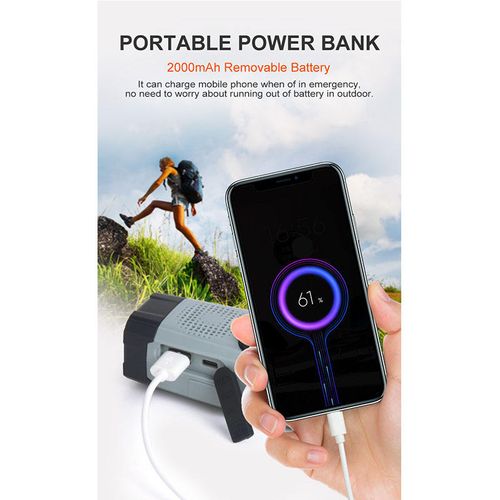Gerador portátil de energia solar USB