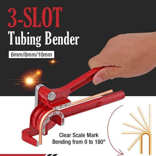 3-in-1 Heavy Duty Manual Tubing Bender