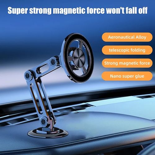 Titanium Car Phone Holder Magnetic Foldable Robotic Arm Telescopic Car Home Navigation Holder