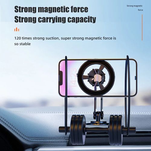 Titanium Car Phone Holder Magnetic Foldable Robotic Arm Telescopic Car Home Navigation Holder