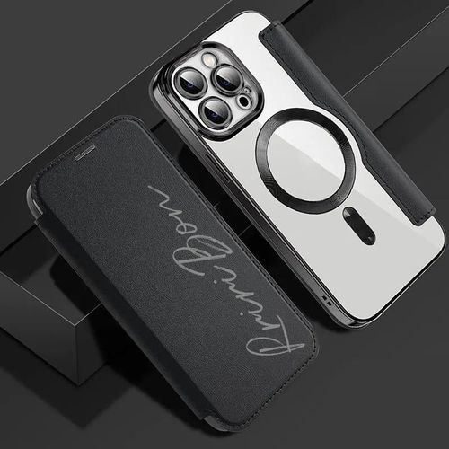 Customized Leather Flip Phone Case