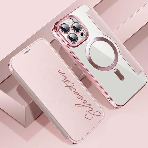 Customized Leather Flip Phone Case
