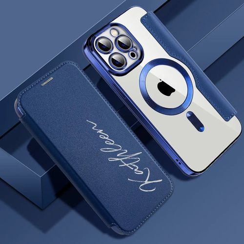 Customized Leather Flip Phone Case