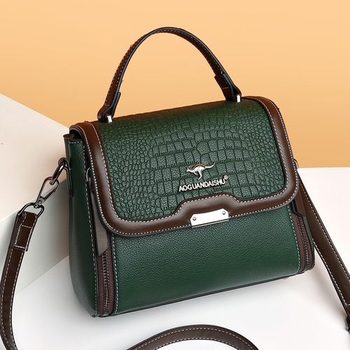Crocodile Print Fashion Shoulder Bag
