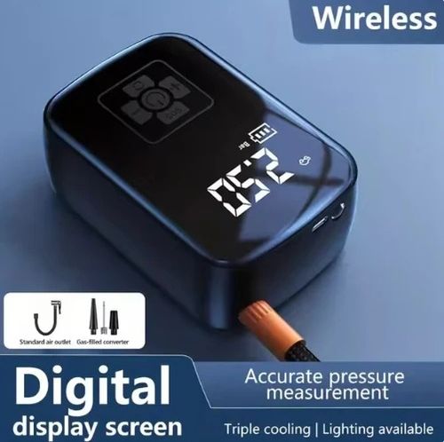 Fast Filling Mini Wireless Portable Digital Display Tire Inflator for Cars Motorcycle Bicycle Boat Tyre Balls Multifunction Tire Inflator