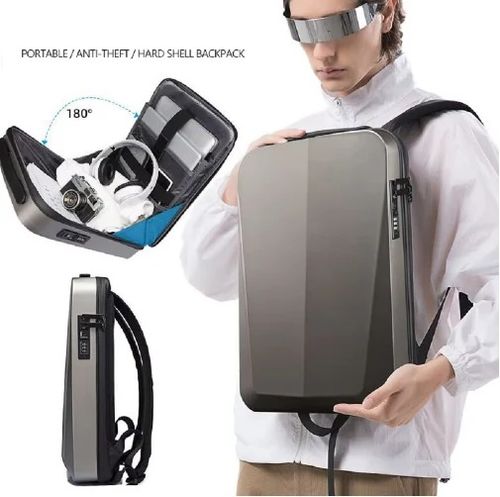 High-end Business Anti-Theft TSA Lock Computer Backpack 15.6 Inch Laptop Bagpack Men Elegant Waterproof Men's Usb Bag