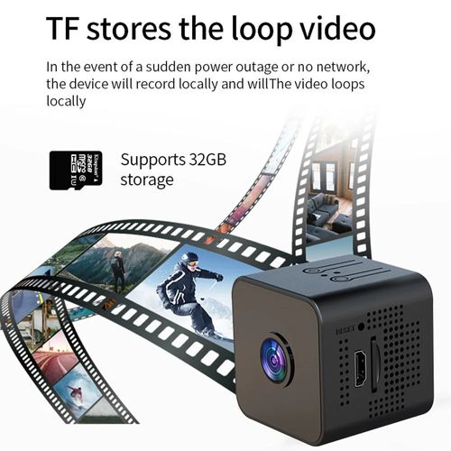 Mini  X1 Camera 1080P HD Wireless Home Security Wifi Camera Camcorder DVR Night Vision Motion Detection