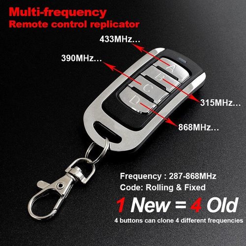 4 in 1 Multi-frequency 280mhz to 868mhz Remote Key Duplicator  Fixed Rolling Code Control Duplicator Universal Key