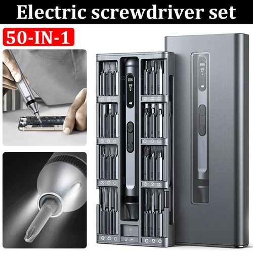50 in 1 Electric Precision Powerful Magnetic Screwdriver Set