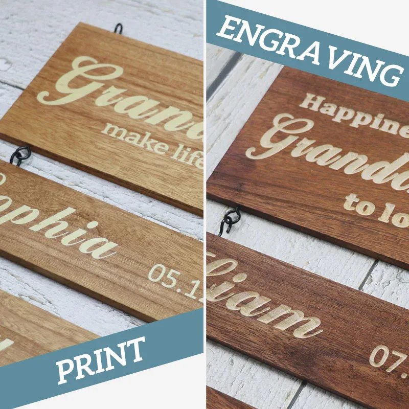 Custom Family Kids Name Sign | Best Family Gift 2024