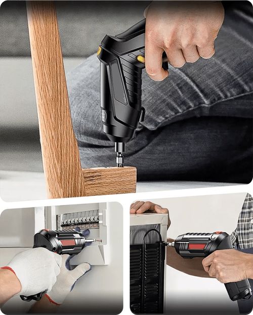 Rechargeable 3.6V Cordless Screwdriver Set