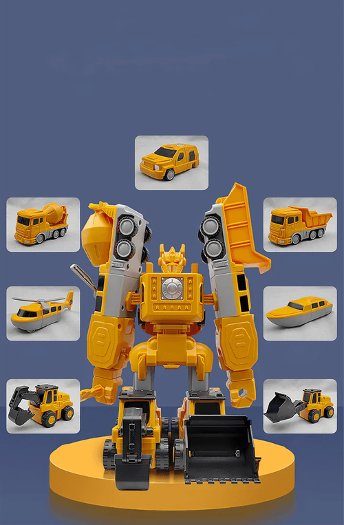 Magnetic Transform Engineering Car Assembled Toys