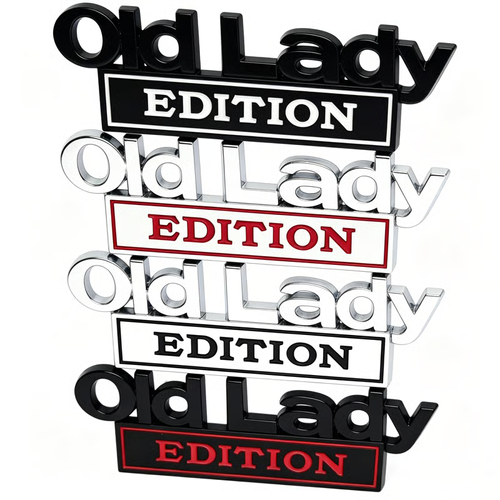 2026 Summer Sale - 🚗 Old Man   Lady Edition Car Emblem