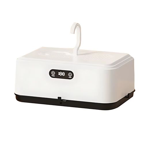 Compact Portable Foldable Clothes Dryer-Powerful PTC Heating-Travel Size Includes Cover And Manual