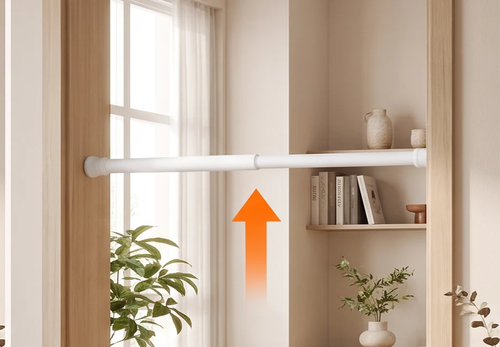 ⭐No-Drill Magnetic Accordion Door Curtain