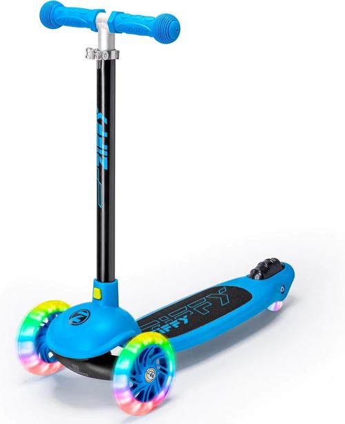 Ride On Toys Outdoor Fun & Sports kids balance scooter folding scooter for boys and girls PU flashing wheel scooter ride-on toy