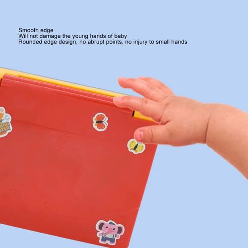 Plastic Toddler Educational Laptop LED Display Battery Mini Simulation Notebook Music Function Multi-function