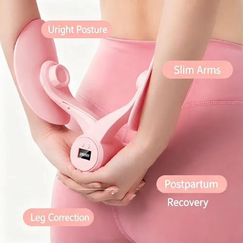 Pelvic Floor Muscle Trainer with Counter Thigh Master Adjustable Leg Exercises Device for Postpartum Recovery,Leg Butt Training