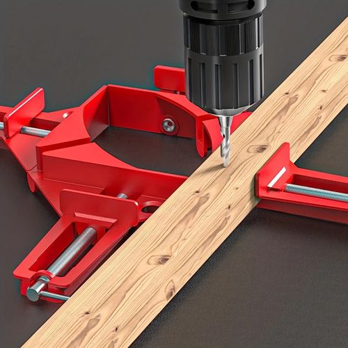4pcs 90 Degrees Right Angle Clamp DIY Woodworking Hand Tools Picture Frame & Glass Holder Corner Clamp for Home Improvement