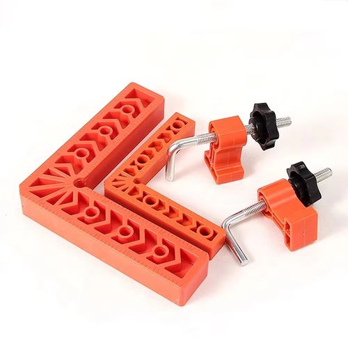 90° Clamps Right Angle LocatorFor Woodworking Securing Clip L-type Multifunctional Right Angle Positioning Ruler Hand Tool