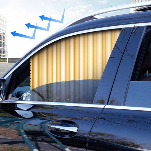 2PCS Magnetic Car Sunshade Window Curtain Auto Window Sun Shade Privacy Sun UV Protection Window Shield Car Interior Accessories
