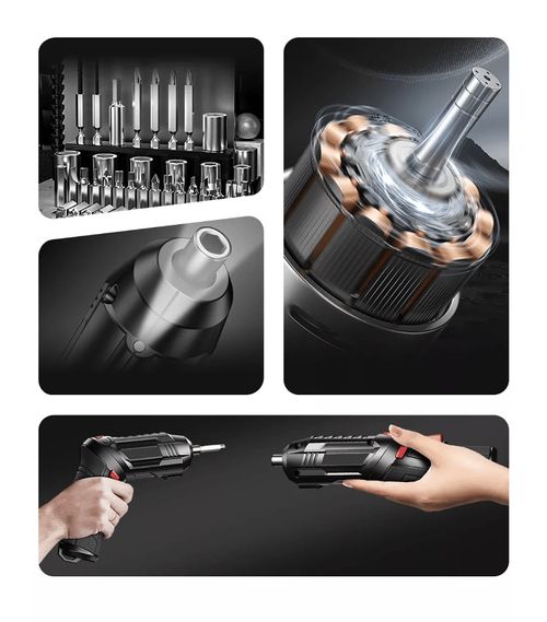 Rechargeable 3.6V Cordless Screwdriver Set