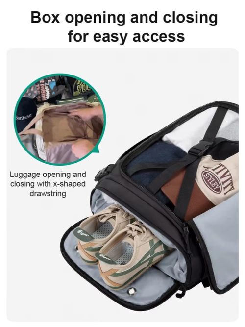 Large-Capacity Multifunctional Outdoor Backpack, Minimalist Breathable Lightweight Bag, for Hiking Camping Daily Commute Use