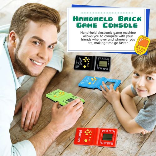 3.5 Game Console For Tetris Console Retro Handheld Game Players Mini Children's Nostalgic Pocket Games Machine Kids Puzzle Toys（Buy 1 Get 2 AA Batteries FREE⚡）