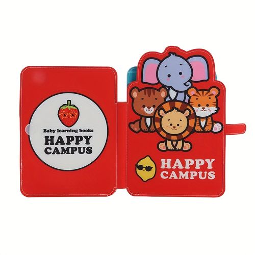 Specially Designed for Baby's Enlightenment Sticker Book, Can Be Used Repeatedly, Cultivate Hand-eye Coordination and Concentration, Comprehensive Development of Cognitive Ability