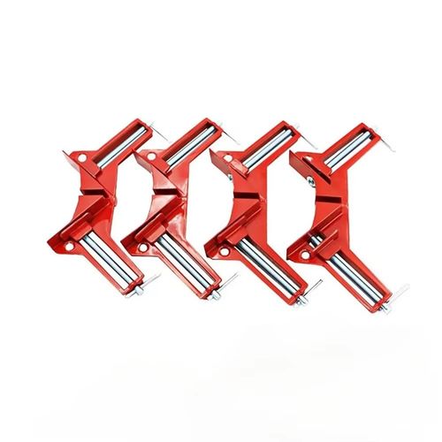 4pcs 90 Degrees Right Angle Clamp DIY Woodworking Hand Tools Picture Frame & Glass Holder Corner Clamp for Home Improvement