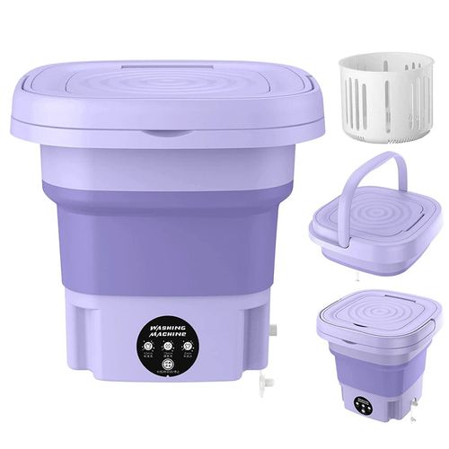 Portable Folding Mini Washing Machine with Sterilization and Drying 3 Washing Modes