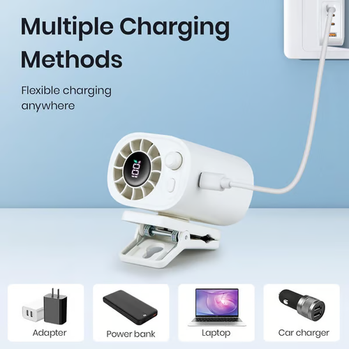 USB Rechargeable Powerful Cooling Fan Best gifts