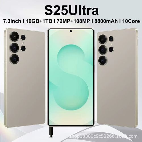 Samsung S25 5G smartphone, long battery life, durable model, 6.9-inch large screen, 16GB+1TB memory, deca-core processor, 7200+10800 pixels