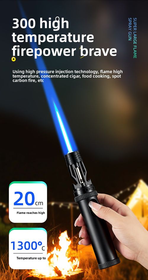 Multifunctional Torch Lighter Refillable Jet Flame Windproof Lighter Barbecue Bottle Opener（No gas)