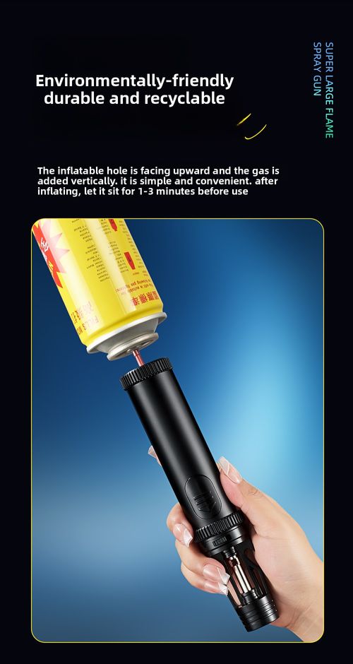 Multifunctional Torch Lighter Refillable Jet Flame Windproof Lighter Barbecue Bottle Opener（No gas)