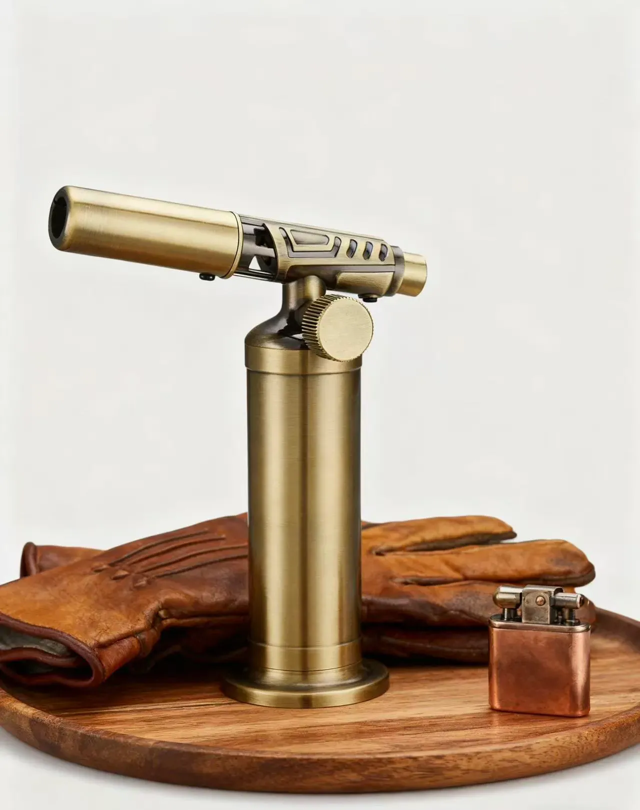 All-metal Windproof Butane Flame High-temperature Flame Torch Lighter