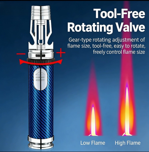 Multifunctional Torch Lighter Refillable Jet Flame Windproof Lighter Barbecue Bottle Opener（No gas)