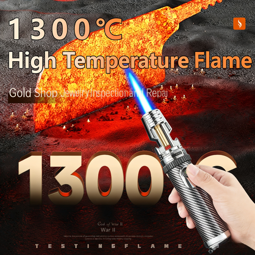 SG-027Multi-functional cigar-specific spray gun lighter, refillable flame-throwing windproof lighter with bottle opener for barbecues