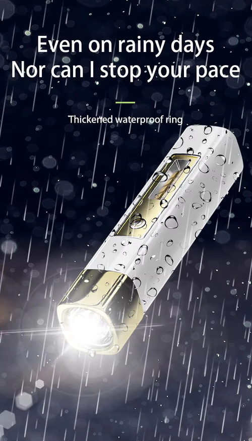 Mini Portable Strong Light Flashlight Rechargeable High Lumens Small Home Light Side Light Power Bank Outdoor Led Flashlight