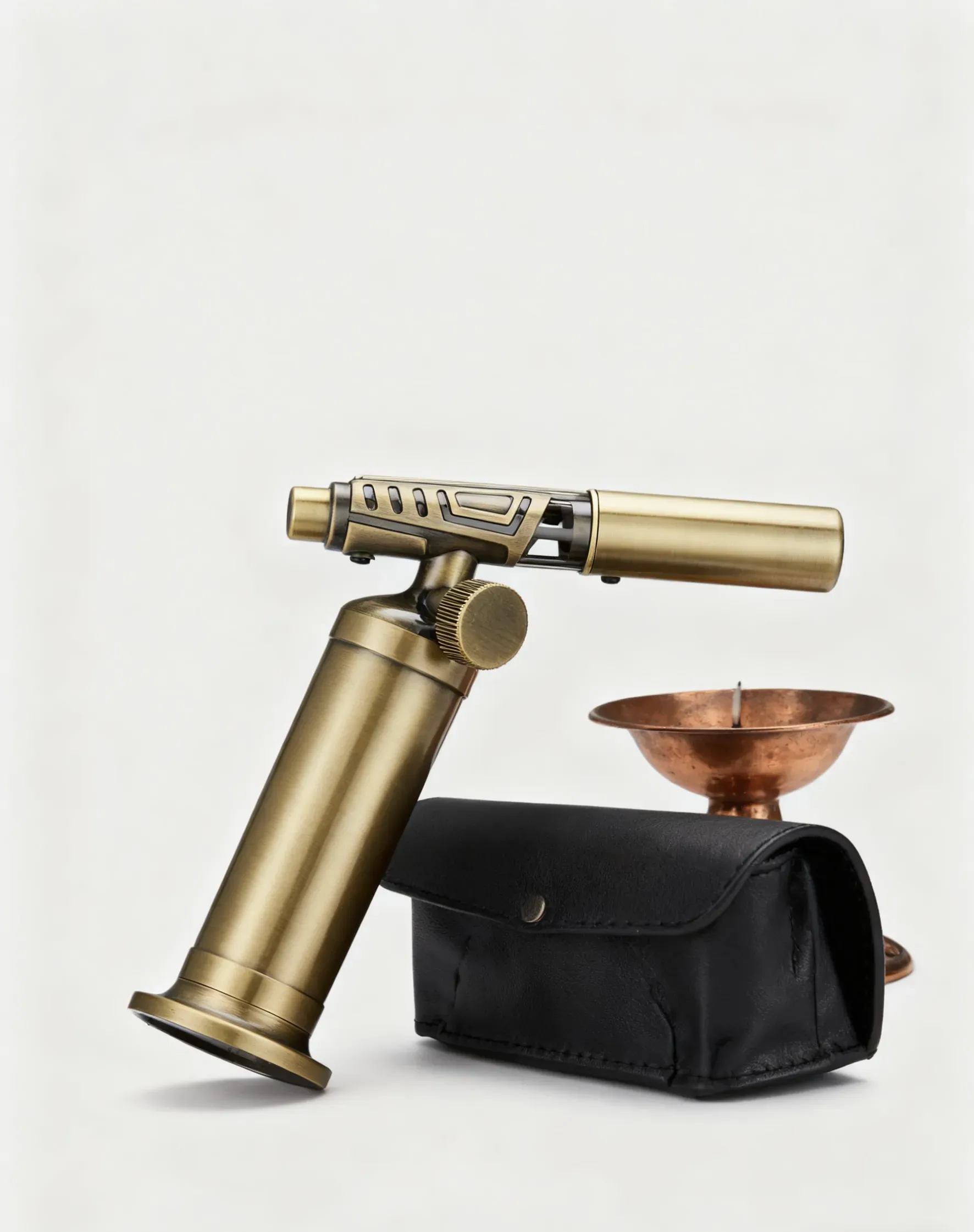 All-metal Windproof Butane Flame High-temperature Flame Torch Lighter