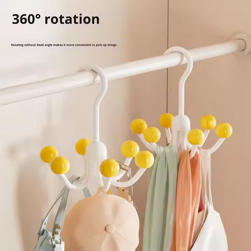 360° Rotating Multi - Hook for Closet(10 - Pack)
